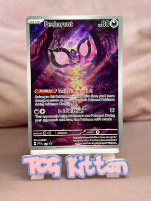 Pecharunt SVP 129 Shrouded Fable ETB Black Star Promo  TCGKITTEN