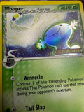 Load image into Gallery viewer, Wooper 71/101 Reverse Holo Stamped 2006 EX Dragon Frontiers LP TCGKITTEN