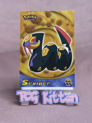 Seviper #72 - 2003 Topps Pokemon Advanced - Red Logo - Non-Holo - TCGKITTEN