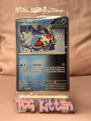 Iron Bundle 062/167 STAMPED Twilight Masquerade Reverse Holo Sealed TCGKITTEN