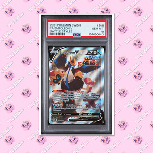 PSA 10 Empoleon V 146/163 Battle Styles TCGKITTEN