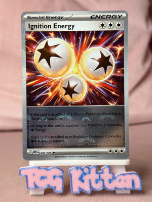 Ignition Energy - Poke Ball Reverse - 086/086 White Flare TCGKITTEN