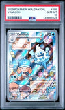 Load image into Gallery viewer, PSA 10 Vanillish 190/182 2025 Holiday Calendar Stamp Promo Paradox RiftTCGKITTEN