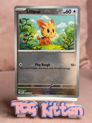 Lillipup 074/086 Poke Ball - White Flare TCGKITTEN