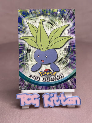 Oddish #43 - Topps Pokémon - TV Animation Ed - Non-Holo - 1st Ed - TCGKITTEN