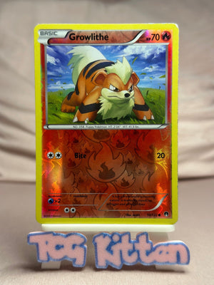 Growlithe - 10/122 Reverse Holo XY - BREAKpoint MP Pokémon TCGKITTEN