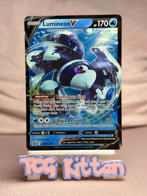 Lumineon V - SWSH250 Promo Holo Sword & Shield MP Pokémon TCGKITTEN