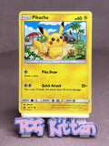 Load image into Gallery viewer, Pikachu - 30/111 Common SM - Crimson Invasion LP Pokémon TCGKITTEN