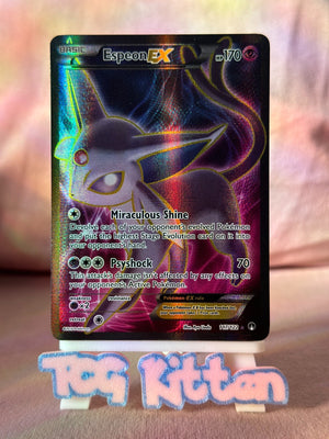 Espeon EX 117/122 XYBREAKpoint Full Art Ultra Rare LP/MP TCGKITTEN