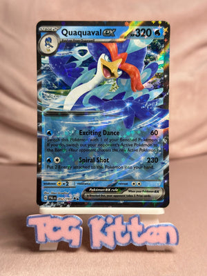 Quaquaval ex 052/193 Double Rare Paldea Evolved TCGKITTEN