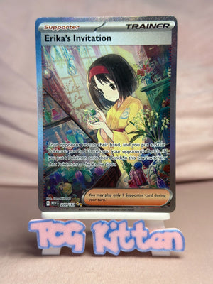 Erika's Invitation 203/165 151 Special Illustration Rare English TCGKITTEN