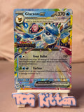 Load image into Gallery viewer, Glaceon Ex 026/131 Prismatic Evolutions Surprise Box Stamp TCGKITTEN