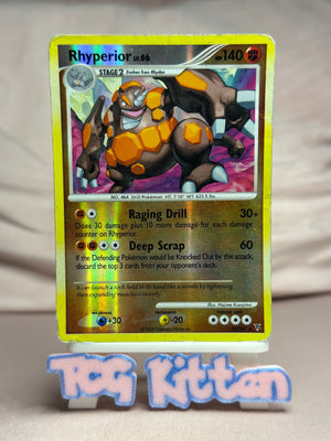 Rhyperior 10/147 Holo Rare Reverse Holo Supreme Victors HP - Pokémon - TCGKITTEN