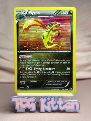 Flygon - 99/149 Holo Rare Boundaries Crossed MP Pokémon TCGKITTEN