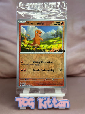 Charmander 004/165 EB GAMES Stamp Card 'B' Australia Sealed Promo TCGKITTEN