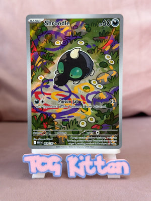 Shroodle 149/132 Illustration Rare Mega Evolution Pokemon - TCGKITTEN