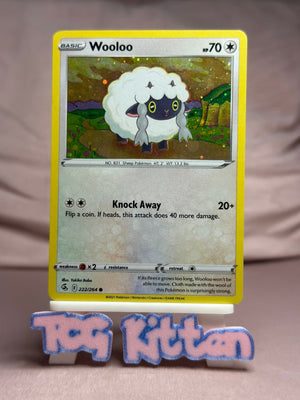 Wooloo - 222/264 Reverse Holo Fusion Strike MP Pokémon TCGKITTEN