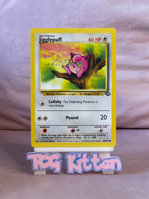 Jigglypuff 54/64 Jungle Unlimited Common WOTC Pokemon - LP/MP - TCGKITTEN