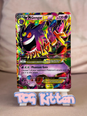 M Gengar EX 35/119 Holo EX Rare Phantom Forces MP TCGKITTEN