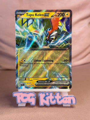Tapu Koko ex 051/159 Double Rare Journey Together TCGKITTEN