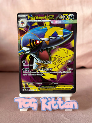 Mega Sharpedo EX 113/094 Full Art Phantasmal Flames TCGKITTEN