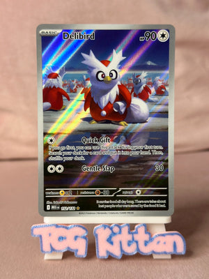 Delibird 152/132 Mega Evolution Illustration Rare TCGKITTEN