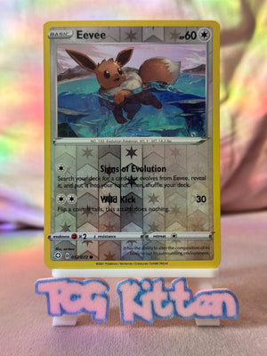 Eevee 052/072 Reverse Holo Shining Fates TCGKITTEN