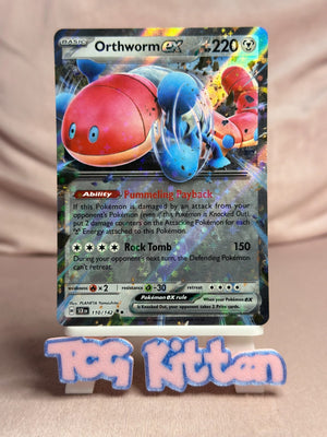 Orthworm ex 110/142 - Double Rare Stellar Crown  TCGKITTEN
