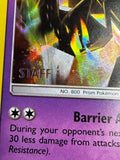Load image into Gallery viewer, Necrozma SM204 STAFF STAMP Pre-ReleaseHolo Unified Minds TCGKITTEN
