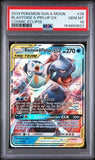 Load image into Gallery viewer, PSA 10 Blastoise &amp; Piplup GX 38/236 Sm-Cosmic Eclipse Holo TCGKITTEN