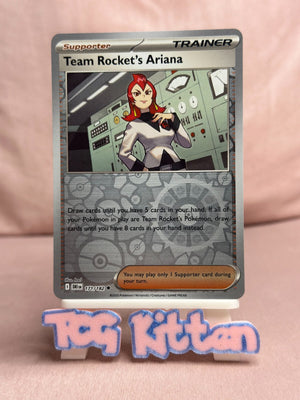 Team Rocket's Ariana 171/182 Reverse Holo Destined Rivals English TCGKITTEN