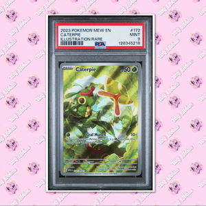 PSA 9 Caterpie 172/165 Mew EN 151 Special Illustraion Rare TCGKITTEN