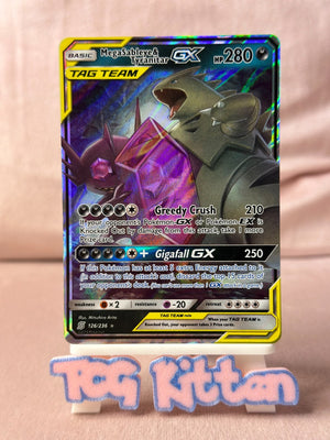 Mega Sableye & Tyranitar GX 126/236 Sun and Moon Unified Minds Holo NM TCGKITTEN