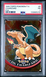 Load image into Gallery viewer, PSA 1 Charizard Topps Foil BLUE LOGO 1ST PRINT 1999 *POP 1* TCGKITTEN