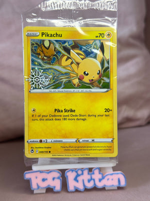 Pikachu 049/195 Snowflake Stamped Holiday Calendar Promo Sealed TCGKITTEN