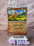 Load image into Gallery viewer, Charmander 004/165 EB GAMES Stamp Australia Exclusive 151 Sealed Promo TCGKITTEN