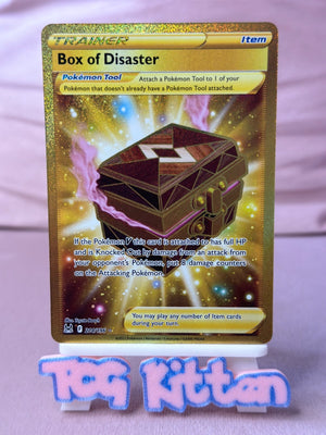 Box of Disaster 214/196 Lost Origin Gold Secret Rare TCGKITTEN
