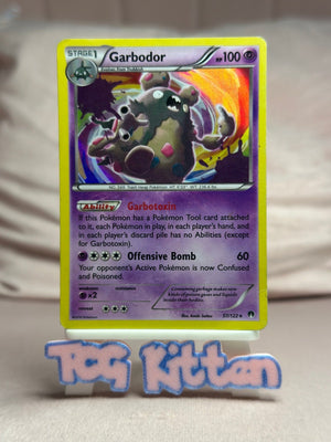 Garbodor - 57/122 Holo Rare XY - BREAKpoint MP Pokémon TCGKITTEN