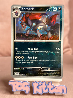 Zoroark - 062/086 - Poke Ball Reverse - White Flare TCGKITTEN