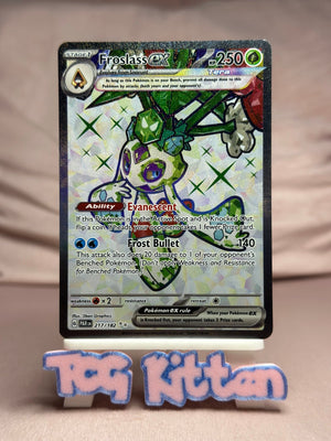 Froslass ex - 217/182 Ultra Rare Holo SV04: Paradox Rift NM Pokémon TCGKITTEN