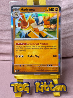 Hariyama - 113/193 - Holo Rare - Paldea Evolved - TCGKITTEN