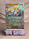 Load image into Gallery viewer, Cinderace ex 028/142 Stellar Crown TCGKITTEN