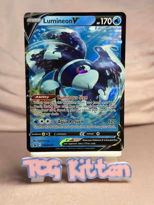 Lumineon V - SWSH250 Promo Holo Sword & Shield NM Pokémon TCGKITTEN