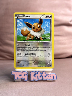 Eevee 89/116 Common BW - Plasma Freeze MP - Pokemon - TCGKITTEN