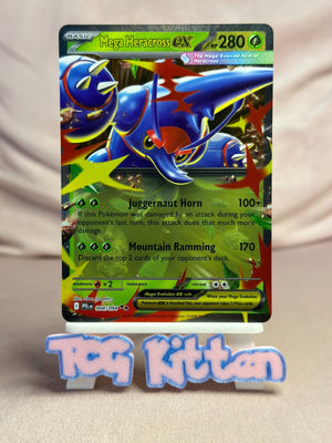 Mega Heracross ex 004/094 Double Rare Phantasmal Flames TCGKITTEN