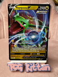 Load image into Gallery viewer, Rayquaza V 100/159 Rare Holo V | Crown Zenith | Pokemon Card - TCGKITTEN