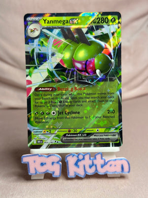 Yanmega ex - 003/182 - Double Rare Holo Destined Rivals NM - Pokémon - TCGKITTEN