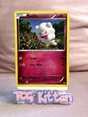 Swirlix 94/146 Common XY Base Set MP - TCGKITTEN