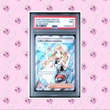 Load image into Gallery viewer, PSA 9 Lillies Determination 169/132 Mega Evolutions Full Art TCGKITTEN