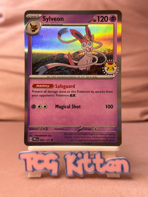 Sylveon 040/131 Pokemon Day 2025 Promo Prismatic Evolutions TCGKITTEN